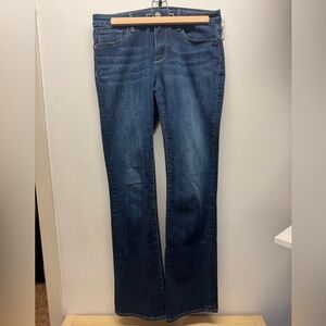 DRIFTWOOD Dark Blue Women's Boot Cut Jeans 29 Long Inseam
